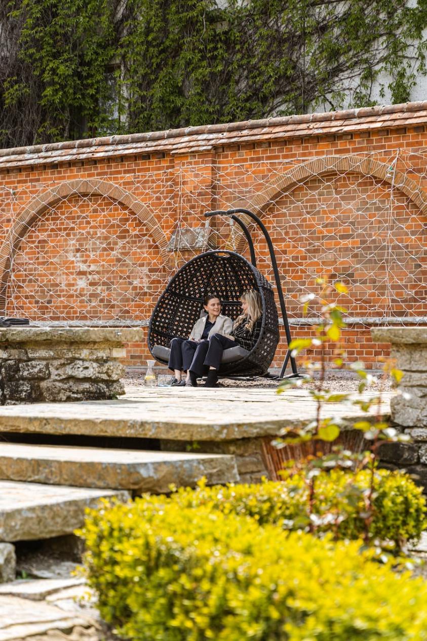 Italian garden swing seat.